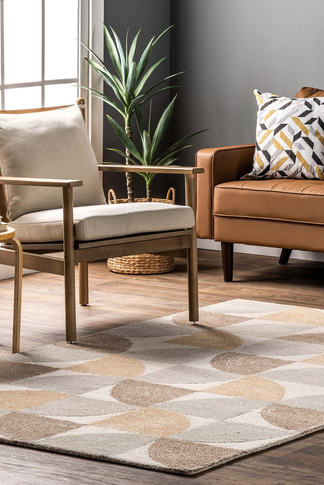 Large View Renaissance NZ Wool Rug(Size 290 x 200cm)