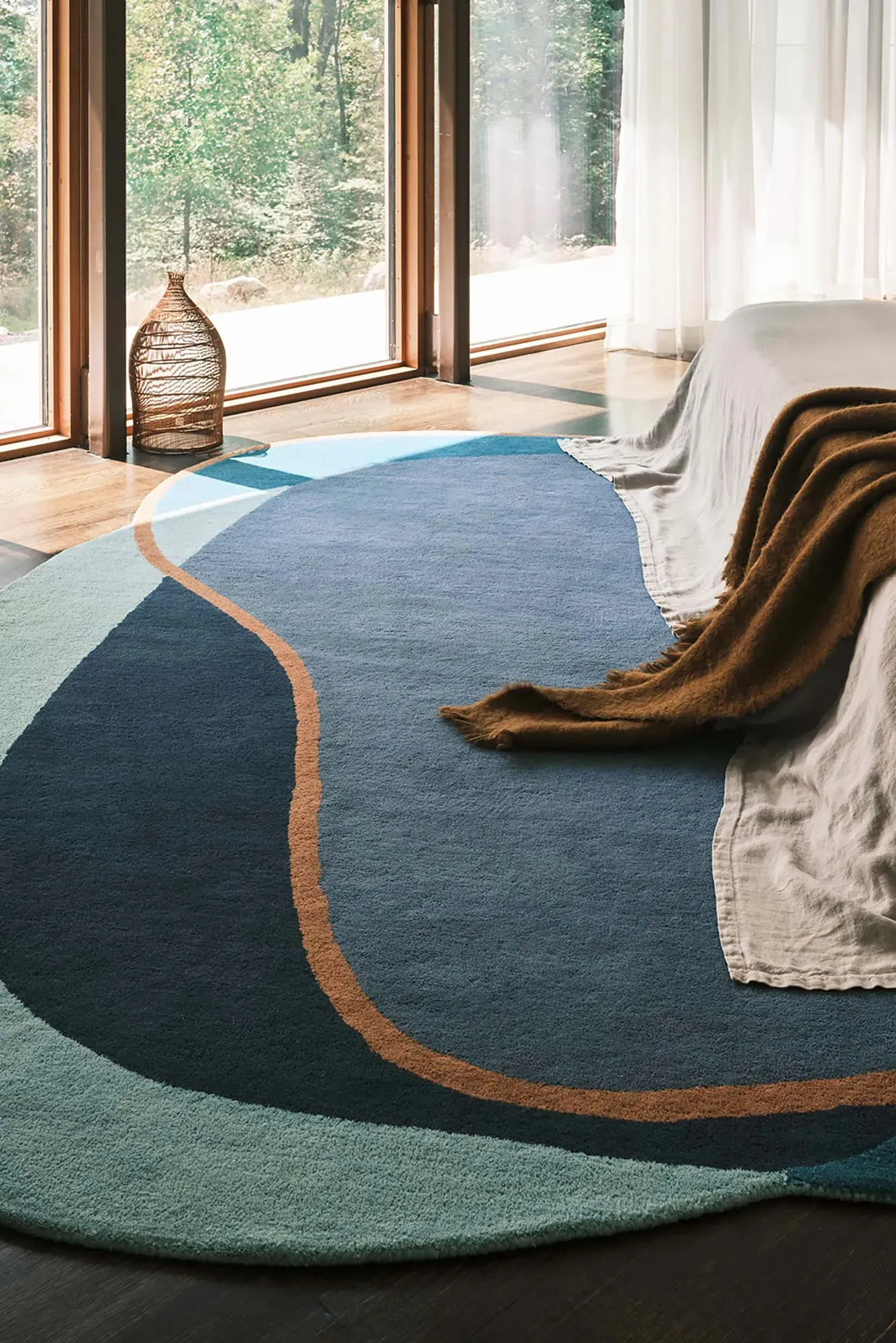 Renaissance NZ Wool Rug(Size 290 x 200cm)
