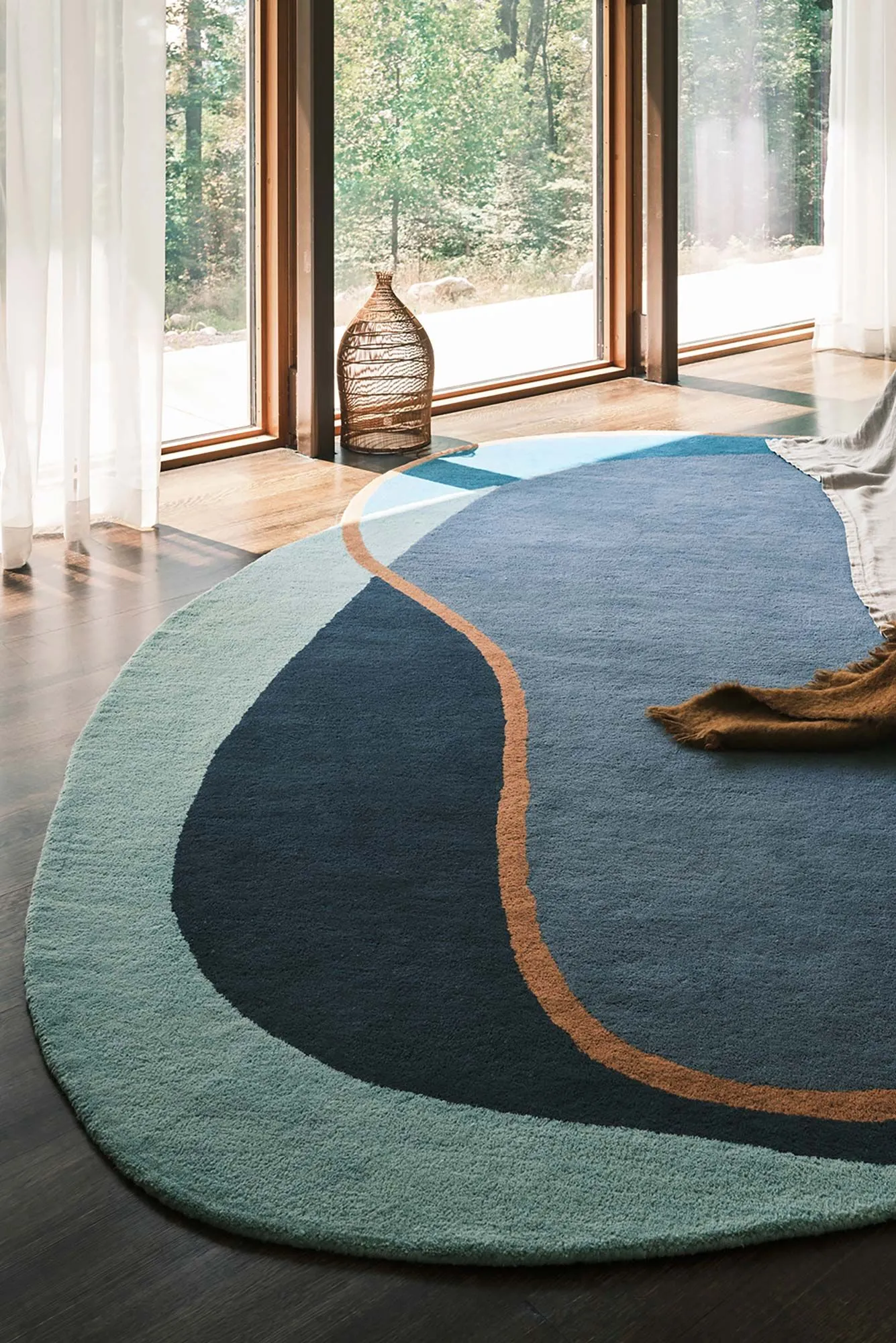 Large View Renaissance NZ Wool Rug(Size 360 x 270cm)
