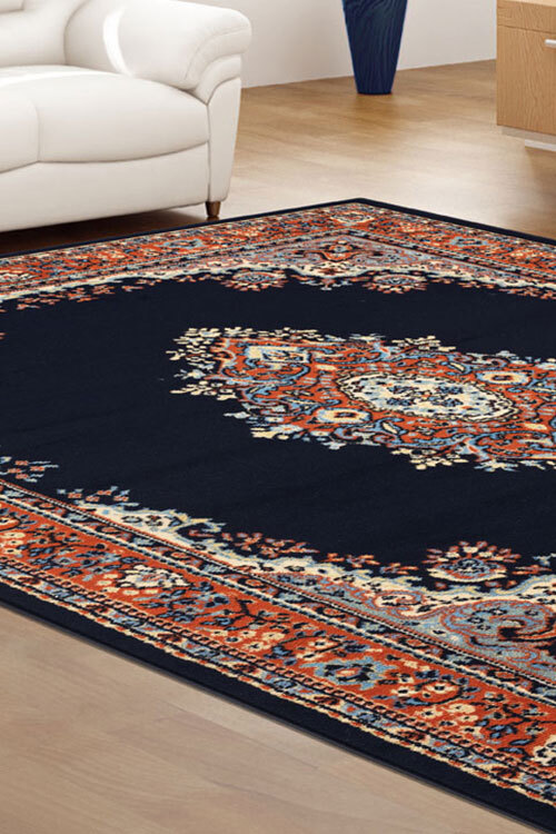 Rob Navy Traditional Rug(Size 230 x 160cm)