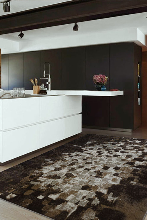 Large View Sade Contemporary Abstract Rug(Size 170 x 120cm)