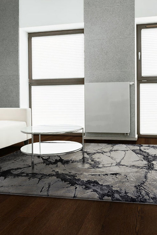 Sade Granite Marble Pattern Rug(Size 170 x 120cm)