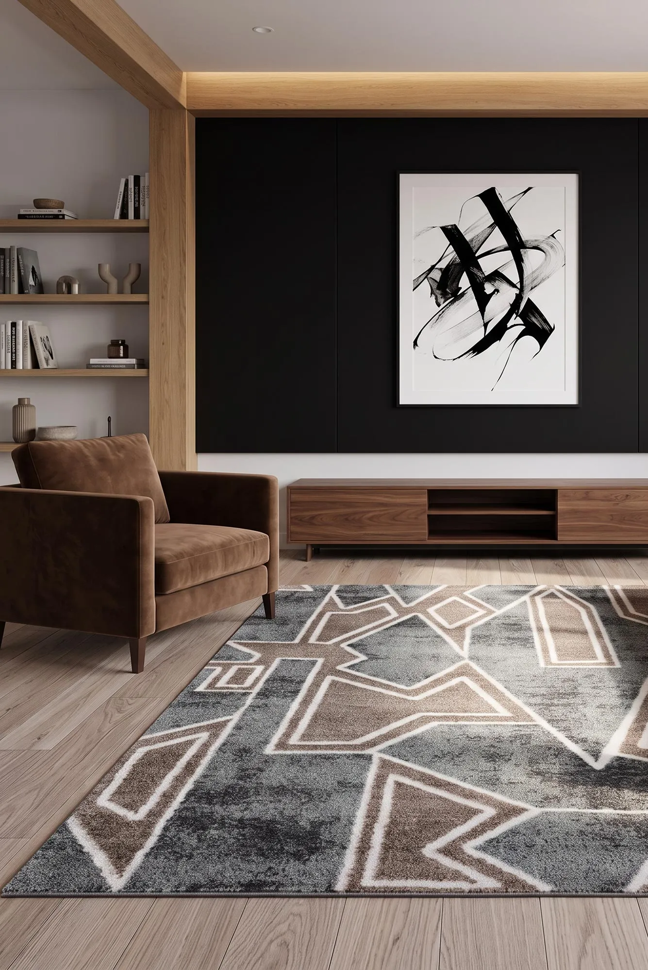 Sapore Modern Geometric Rug(Size 230 x 160cm)