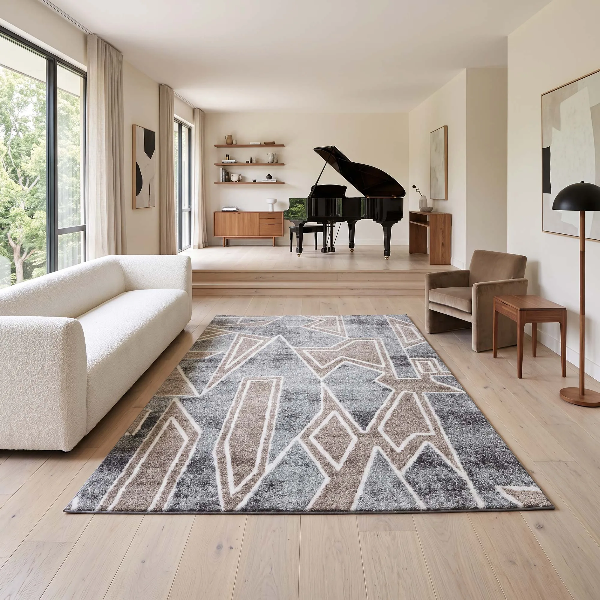 Sapore Modern Geometric Rug