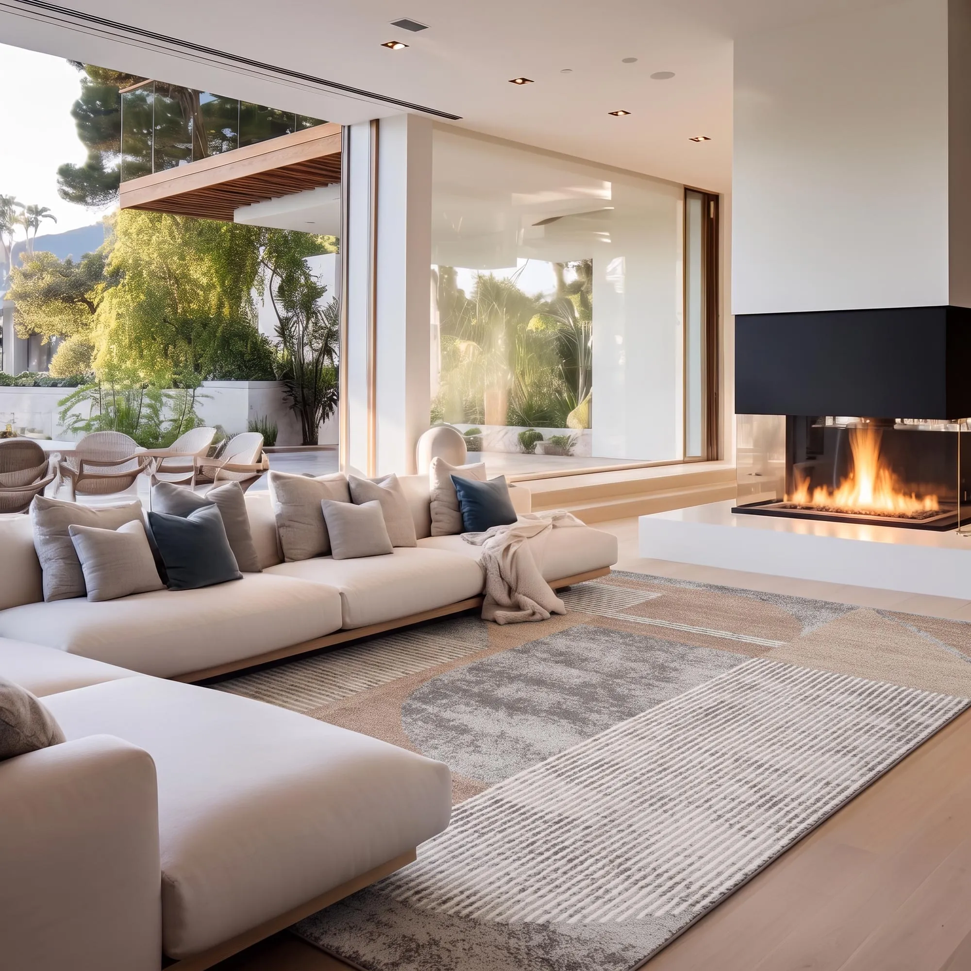 Sapore Modern Geometric Rug