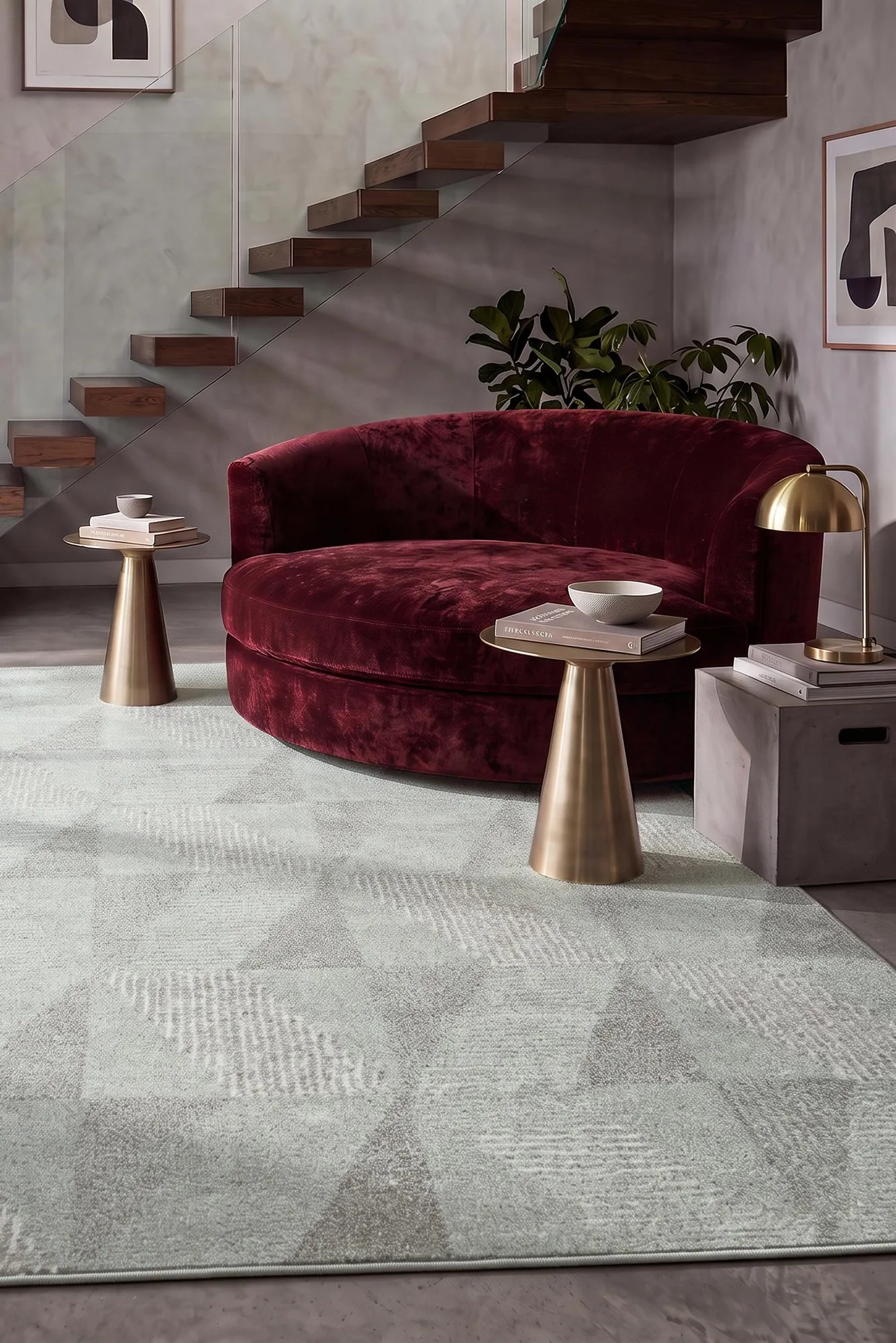 Sapore Modern Geometric Rug(Size 230 x 160cm)