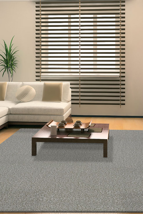 Sara Modern Plain Grey Rug(Size 170 x 120cm)