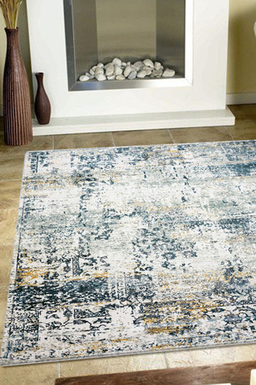 Saul Contemporary Distressed Rug(Size 170 x 120cm)