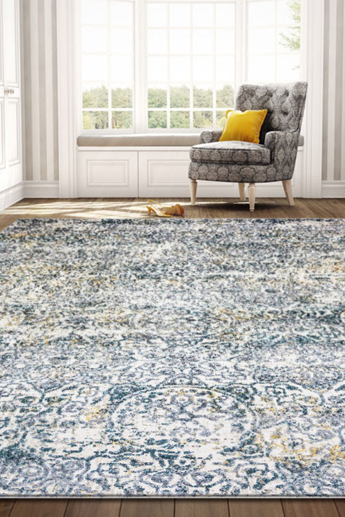 Saul Transitional Medallion Rug(Size 170 x 120cm)
