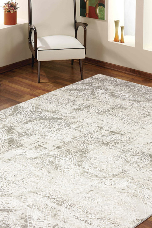 Large View Saul Contemporary Medallion Rug(Size 170 x 120cm)