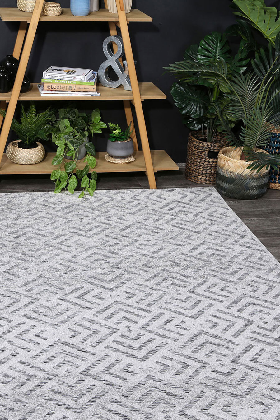 Scarlett Flatweave Rug(Size 170 x 120cm)