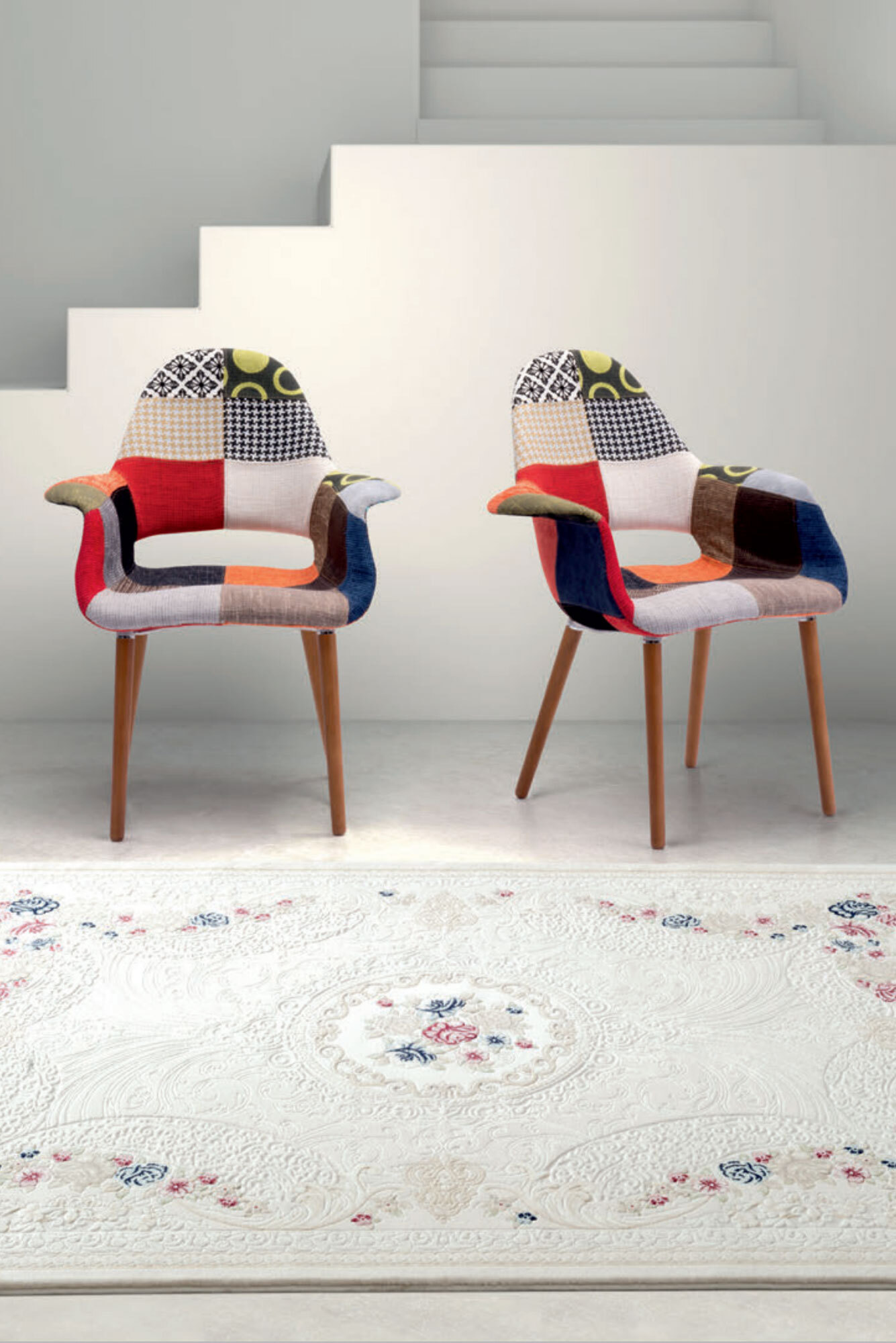 Large View Sadie Classic Floral Aubusson Rug(Size 230 x 160cm)