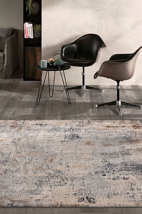Sera Textured Contemporary Rug(Size 180 x 120cm)