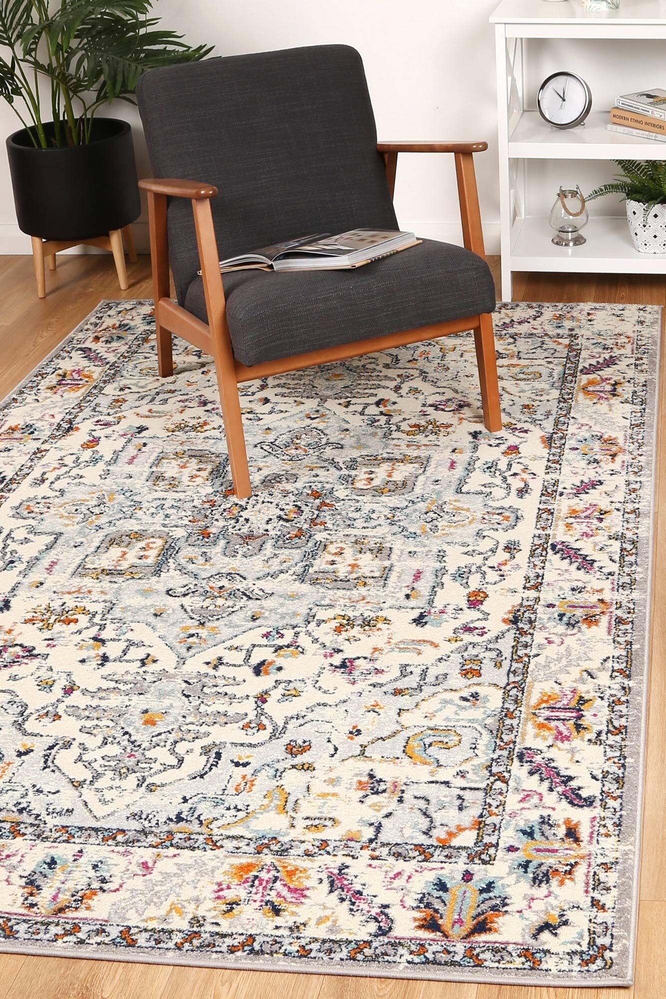 Seth Medallion Contemporary Rug(Size 230 x 160cm)