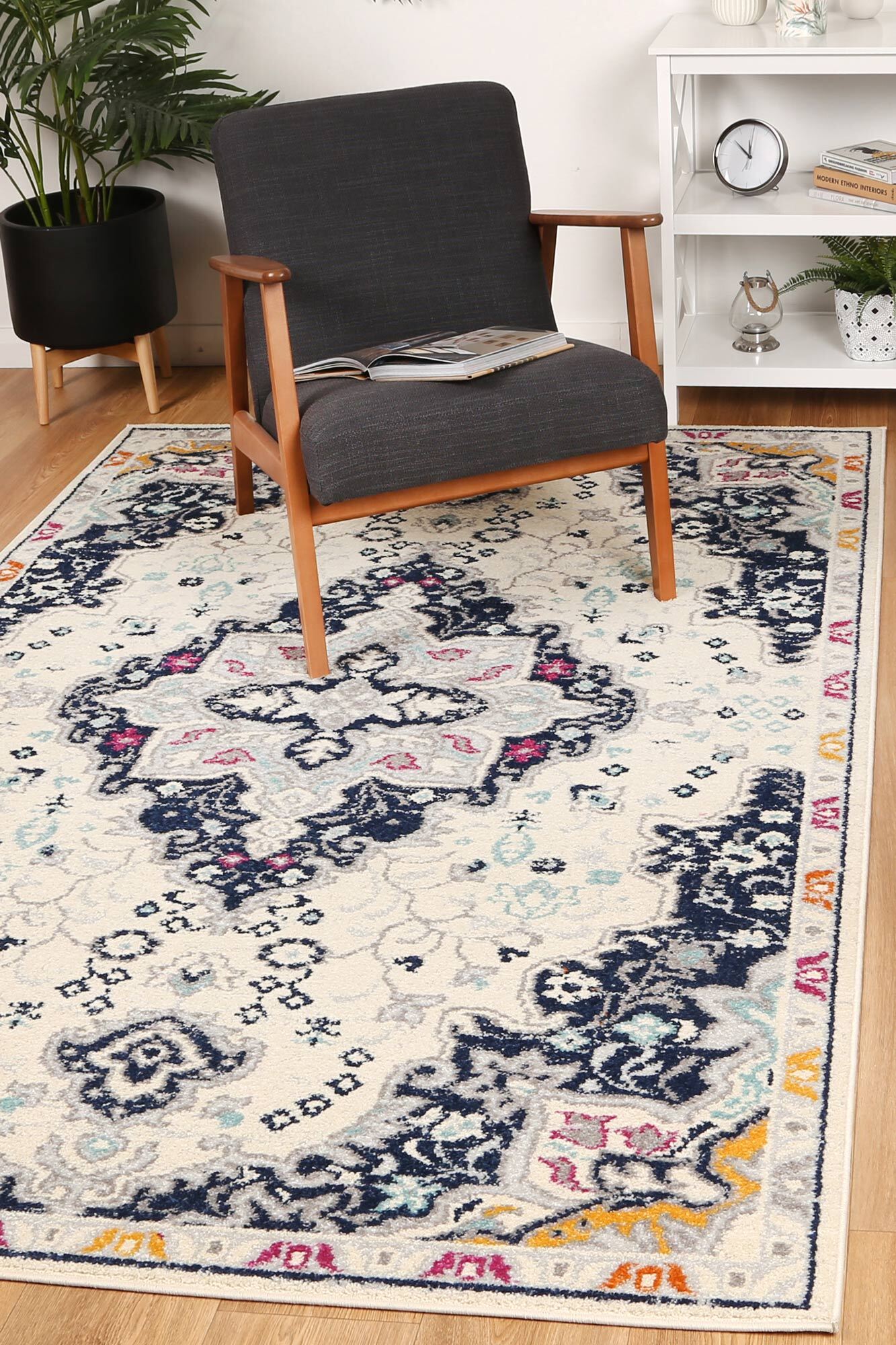 Seth Contemporary Medallion Rug(Size 230 x 160cm)