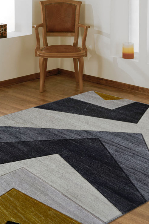 Large View Silas Contemporary Rug(Size 170 x 120cm)