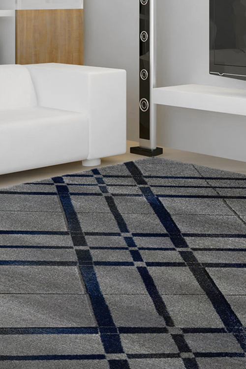 Large View Silas Contemporary Rug(Size 170 x 120cm)