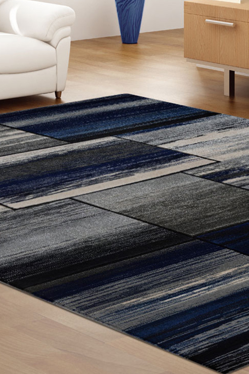 Large View Silas Contemporary Rug(Size 170 x 120cm)