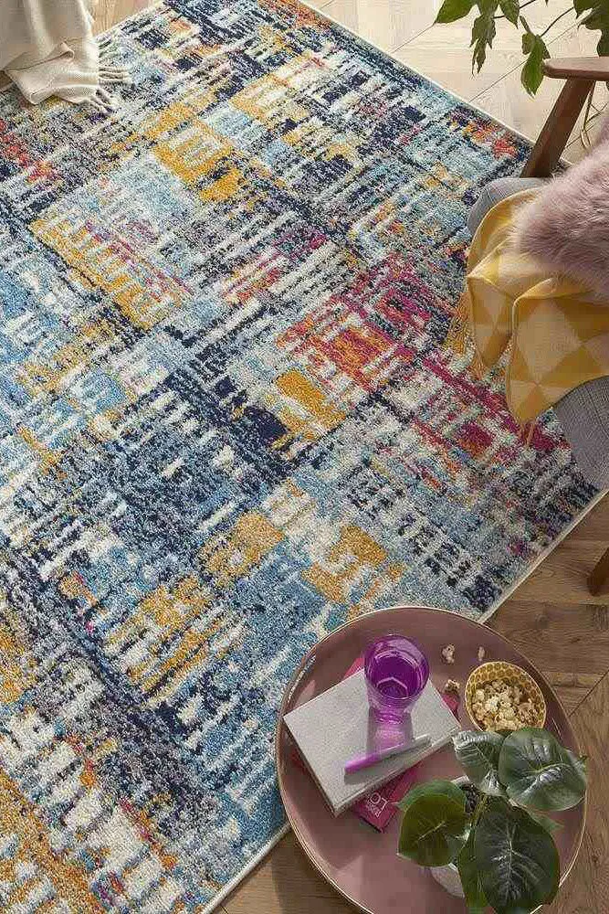 Sina Contemporary Abstract Rug(Size 300 x 70cm) RUNNER