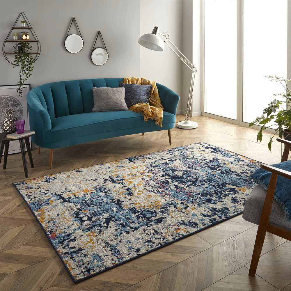 Large View Sina Contemporary Abstract Rug(Size 220 x 150cm)
