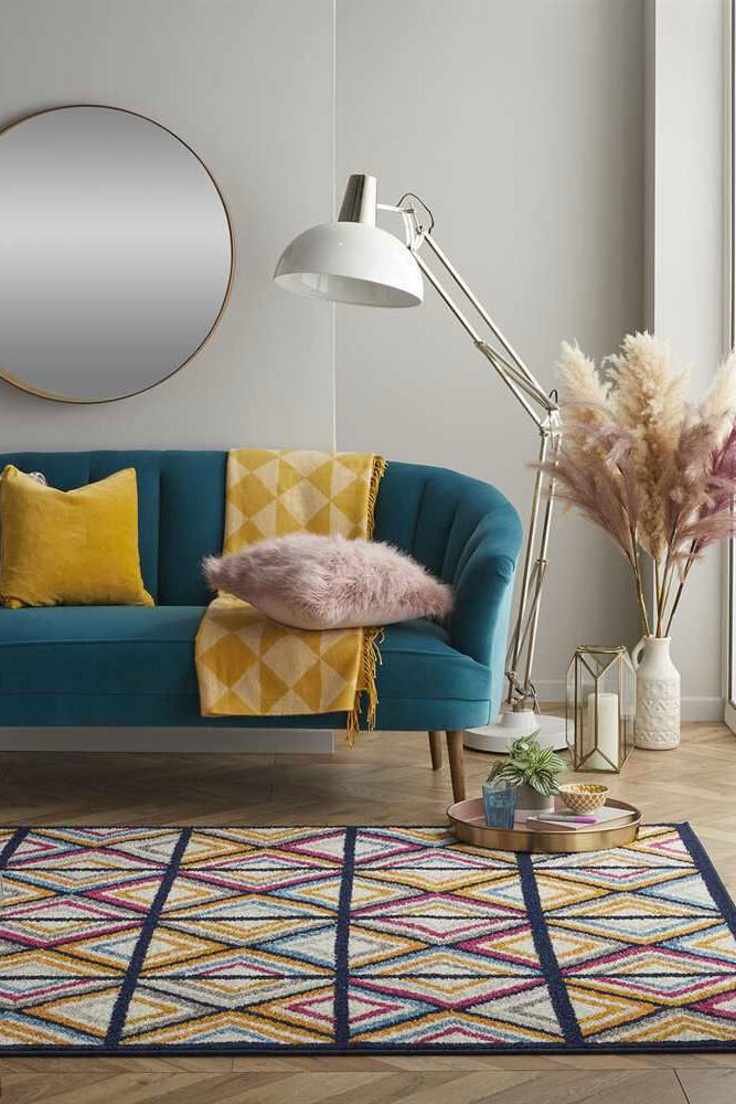 Sina Contemporary Geometric Rug(Size 220 x 150cm)
