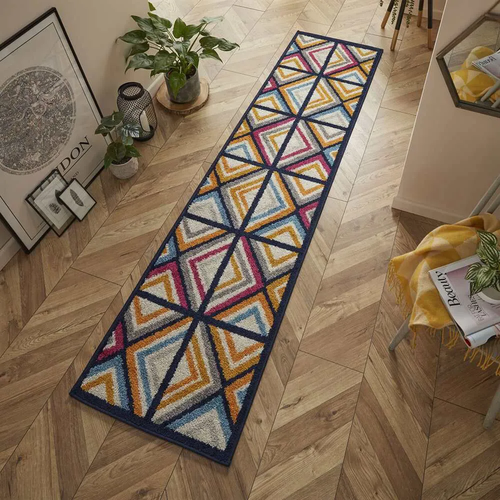Sina Contemporary Geometric Rug