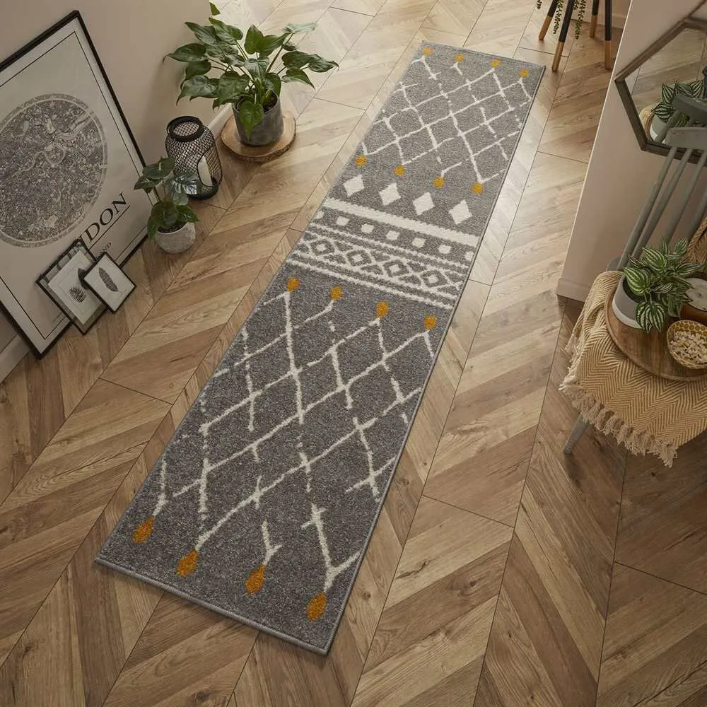 Large View Sina Diamond Pattern Modern Rug