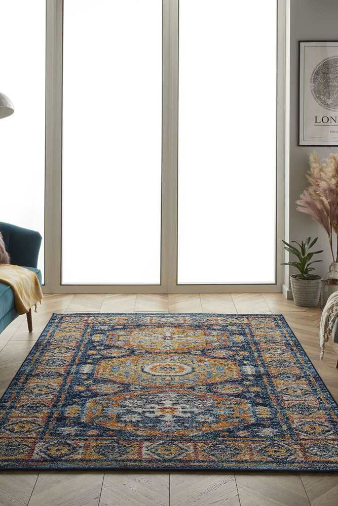 Sina Traditional Medallion Rug(Size 220 x 150cm)