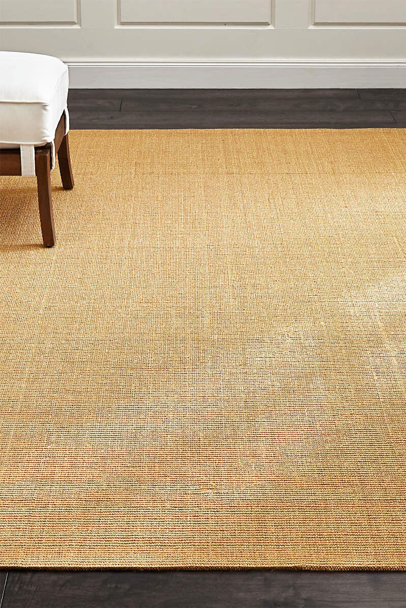 Sisal Rubber Back Flatweave Rug(Size 170 x 120cm)