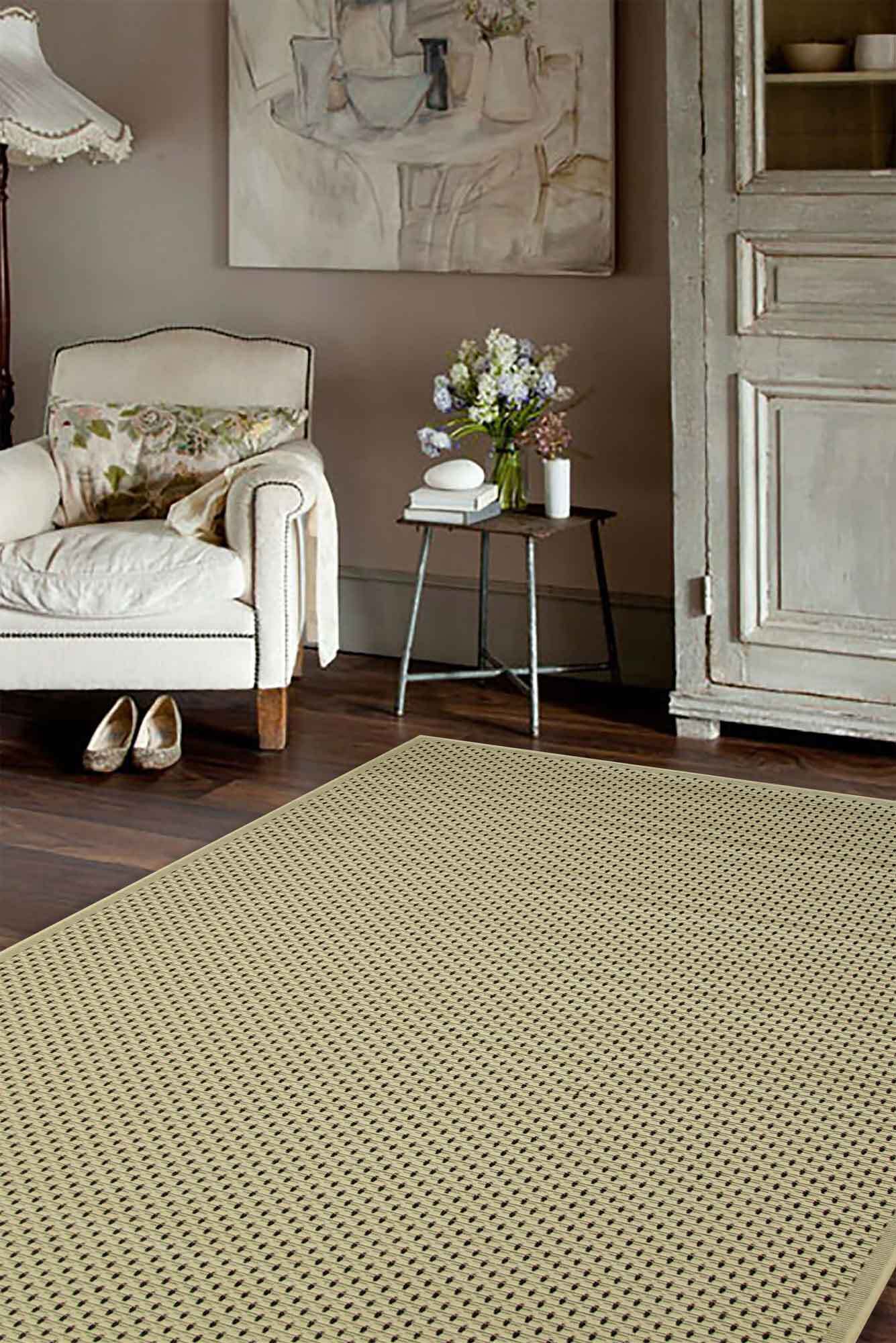 Storm Plain Indoor Outdoor Rug(Size 170 x 120cm)