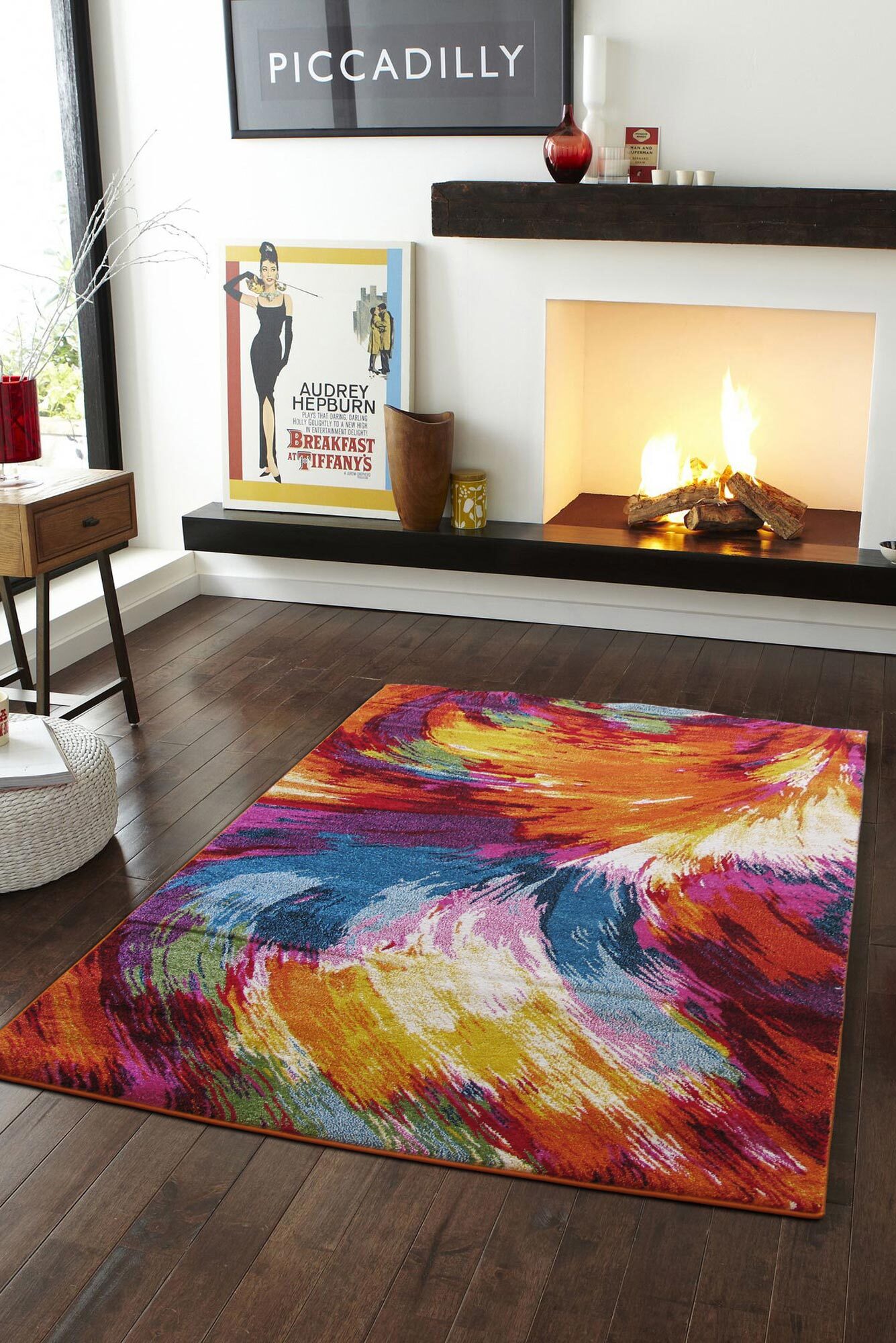 Splendor Modern Abstract Rug(Size 180 x 120cm)