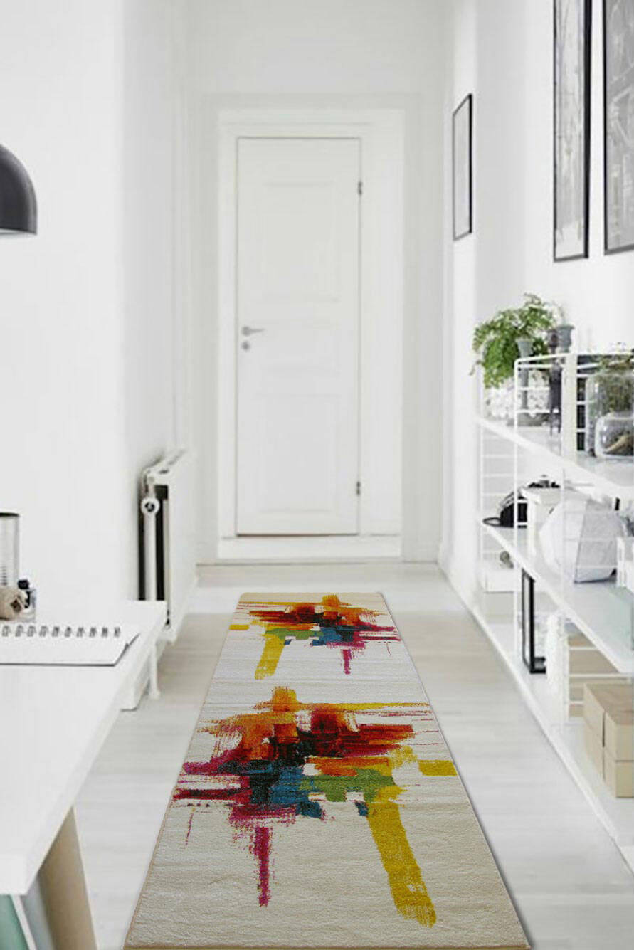 Splendor Modern Abstract Rug(Size 300 x 80cm) RUNNER