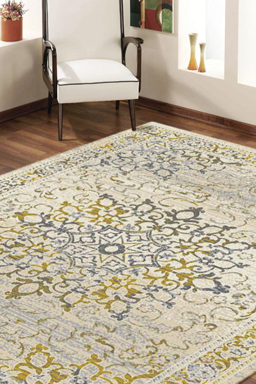 Sonia Classic Yellow Overdyed Rug(Size 170 x 120cm)