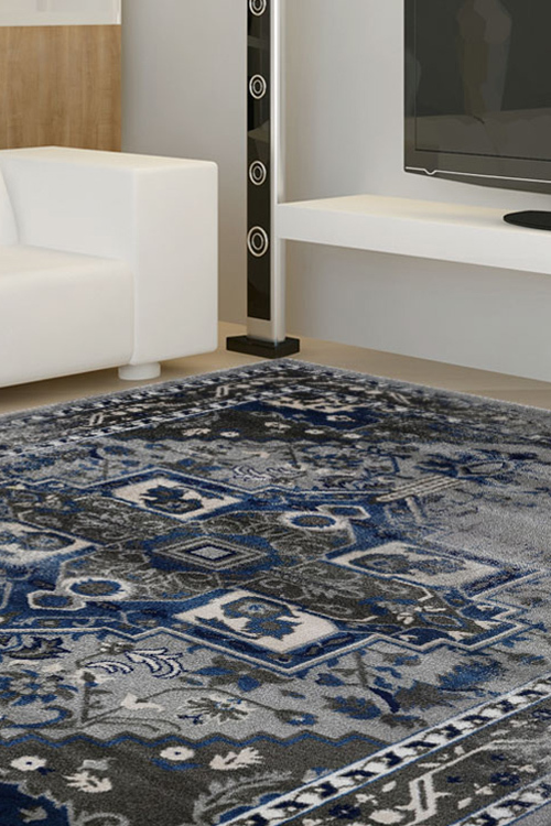 Large View Sonia Grey Classic Overdyed Rug(Size 150 x 80cm)