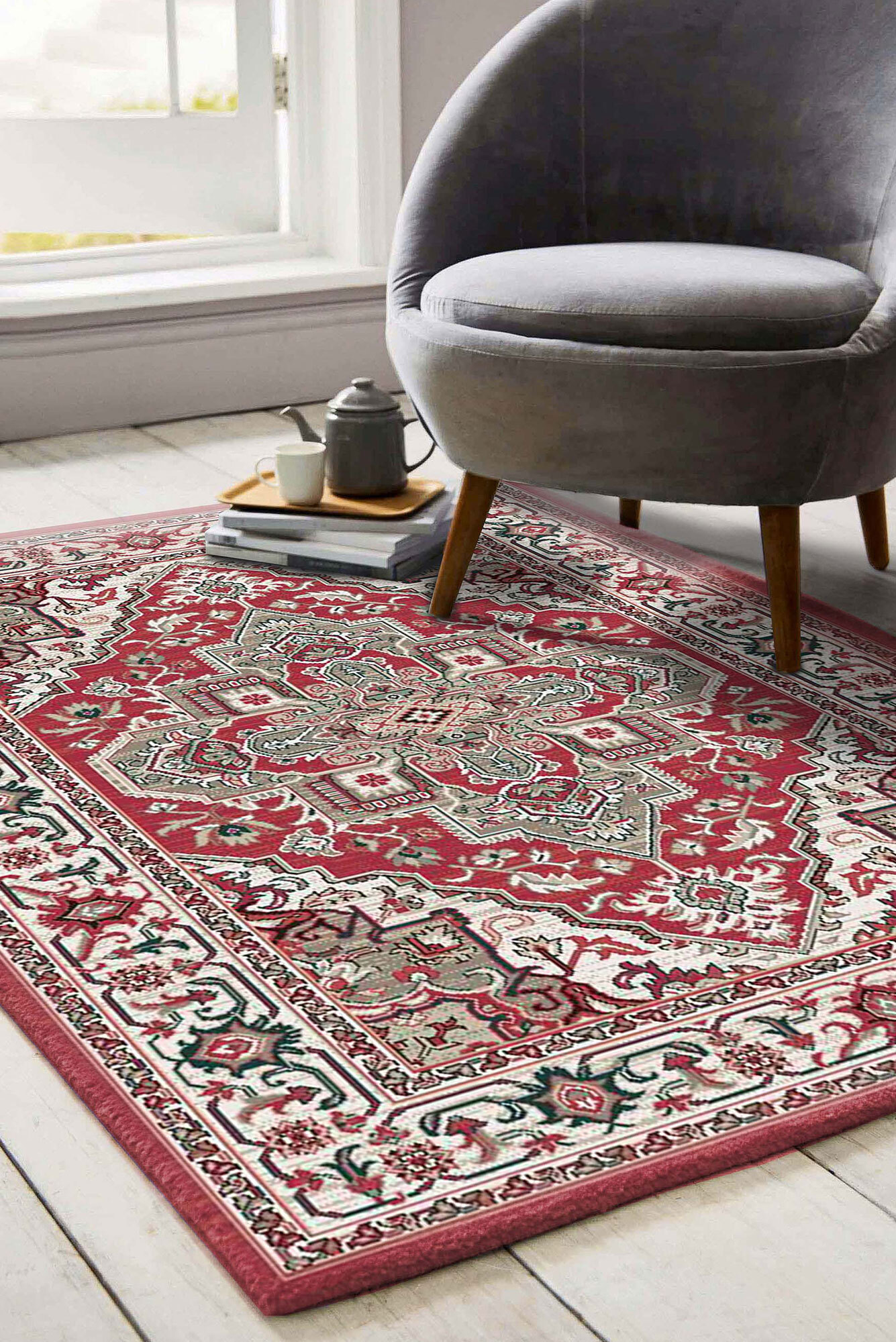 Large View Sophia Classic Geometric Rug(Size 230 x 160cm)