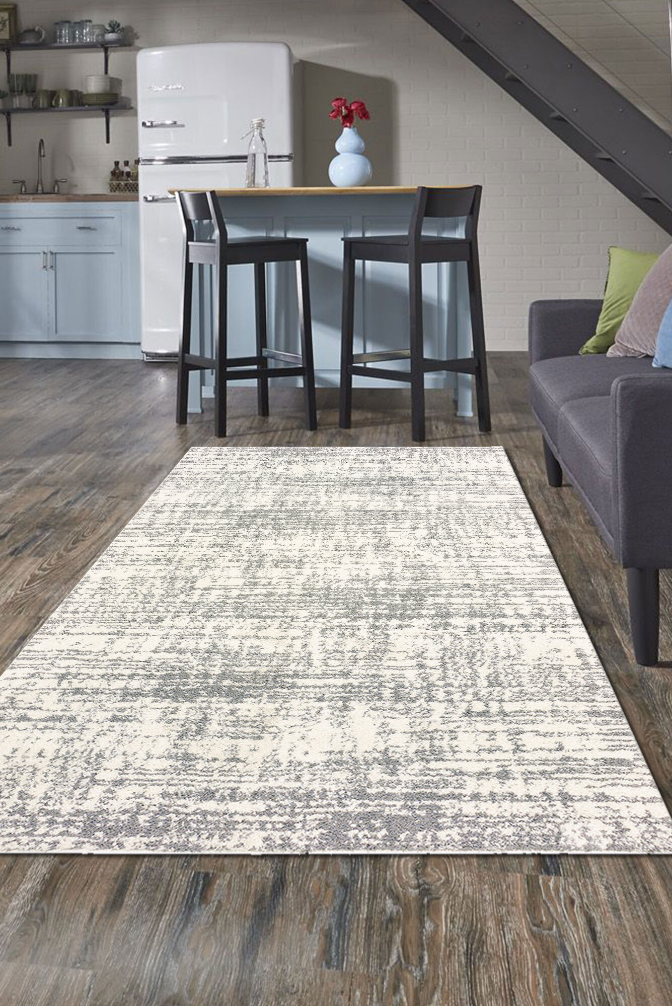 Sofia Plain Beige Modern Rug(Size 170 x 120cm)