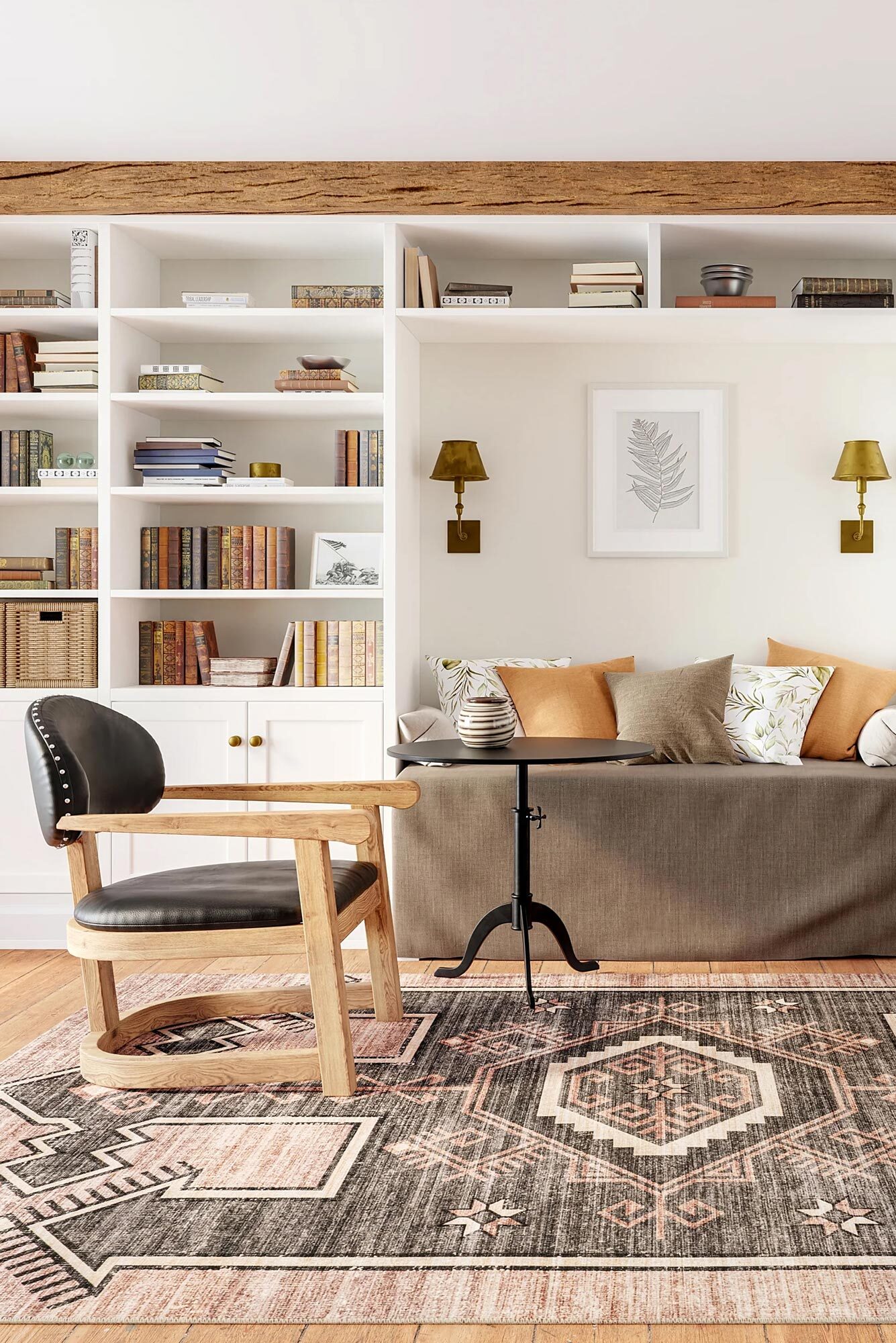 Large View Timeless Geometric Rug(Size 240 x 152cm)