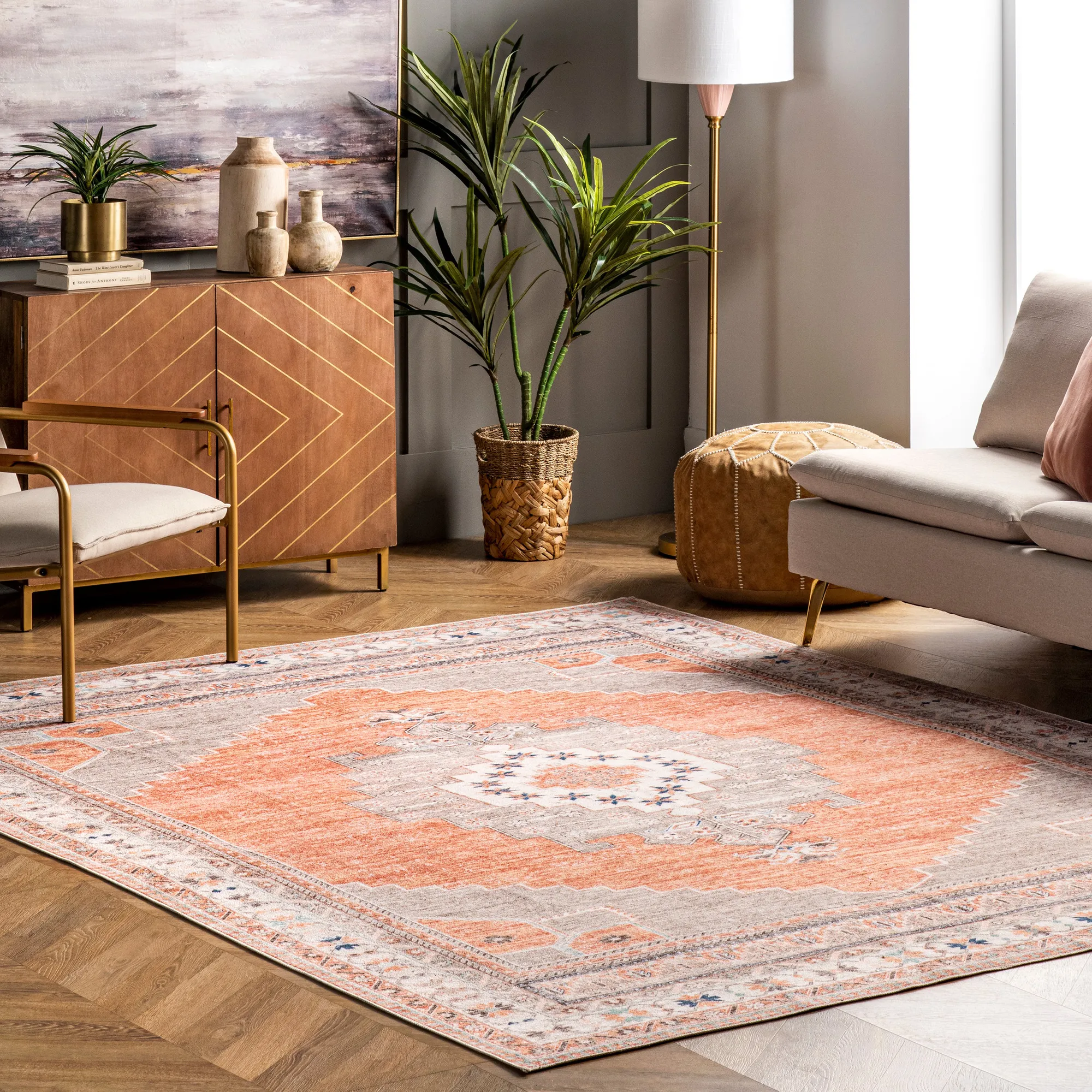 Large View Timeless Classic Medallion Rug