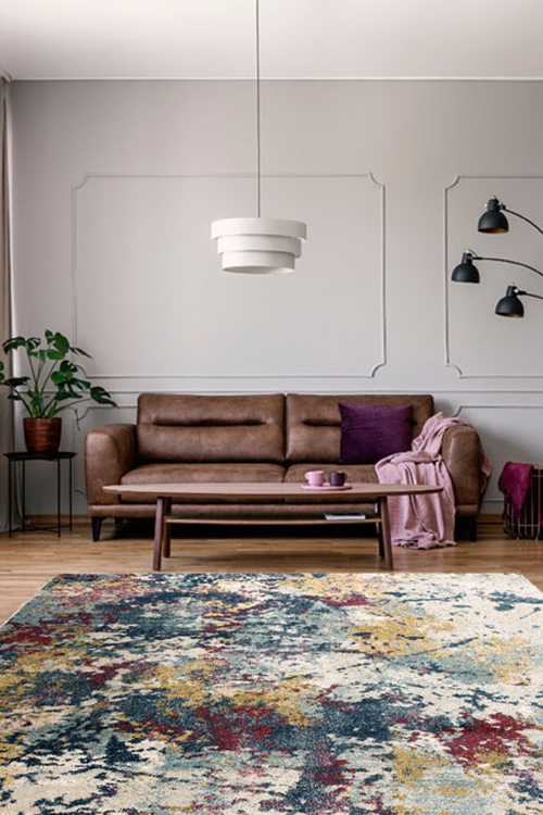 Large View Unique Modern Abstract Rug(Size 170 x 120cm)
