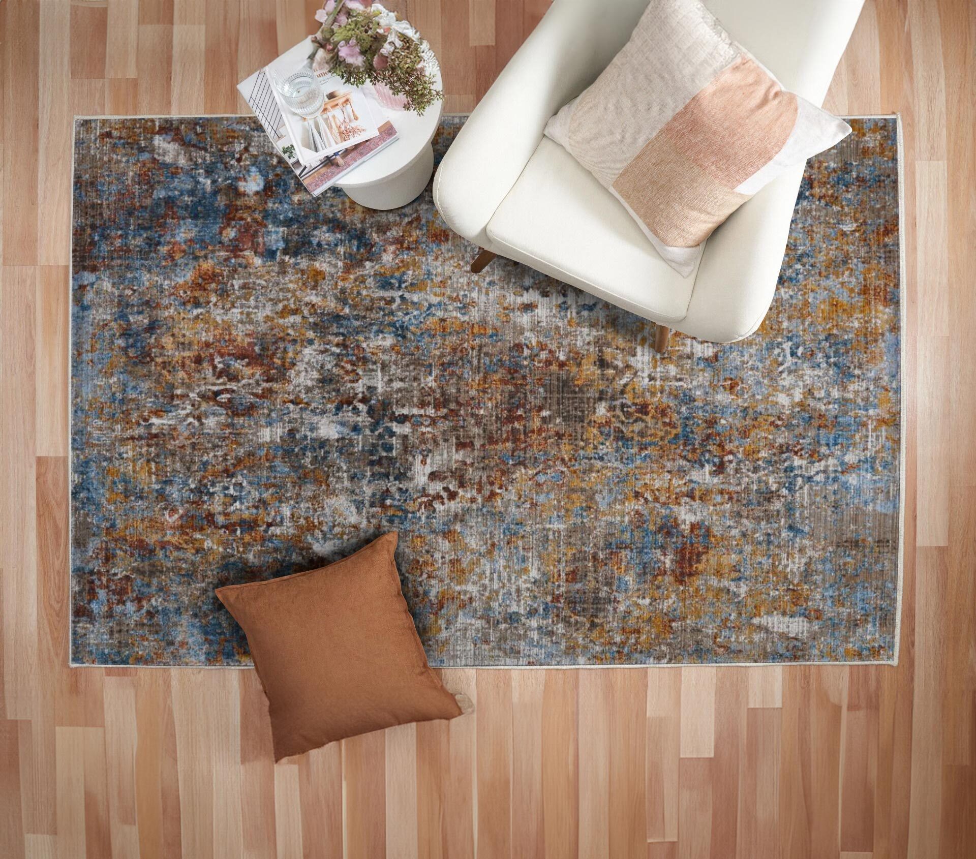 Large View Vibe Contemporary Abstract Rug