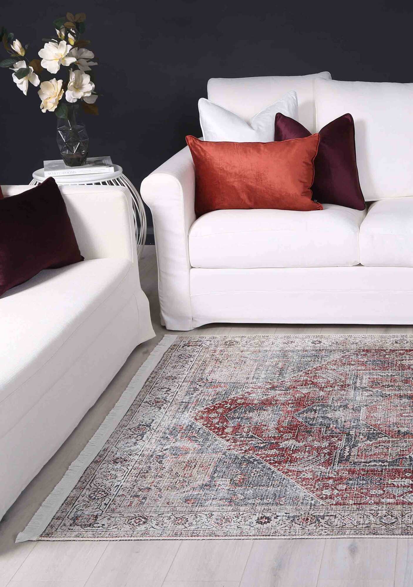 Victoria Cotton Transitional Rug(Size 230 x 160cm)