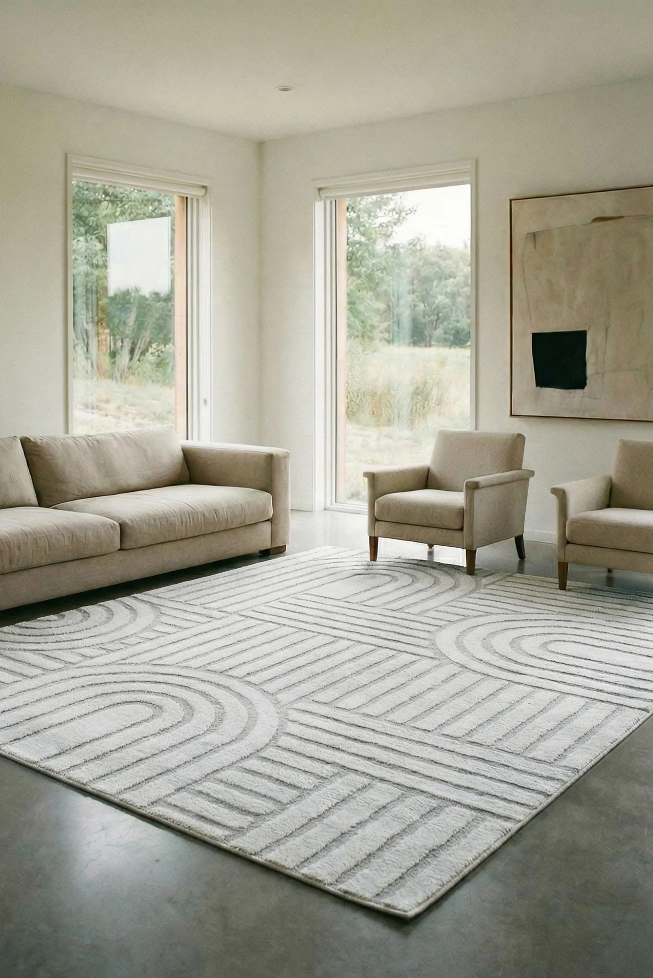 Viper Contemporary Arch Rug(Size 290 x 200cm)