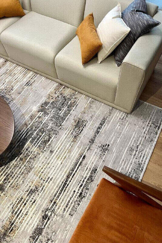 Large View Zachary Abstract Pattern Rug(Size 400 x 290cm)