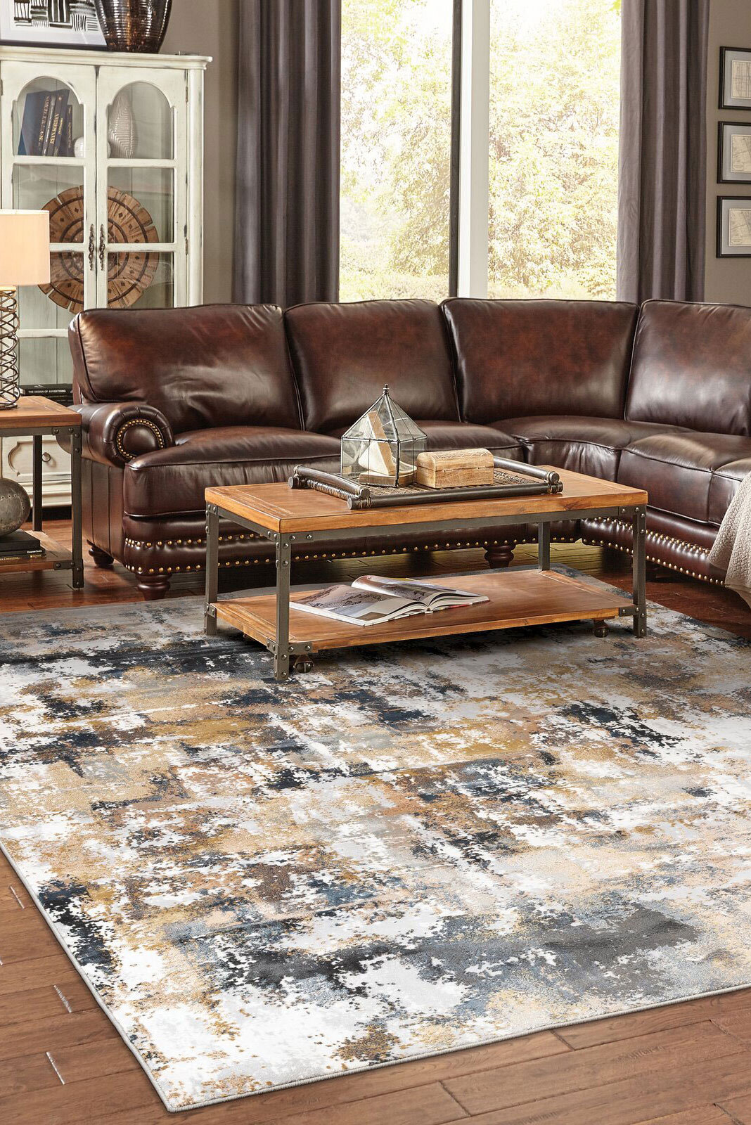 Large View Valentino Contemporary Rug(Size 170 x 120cm)