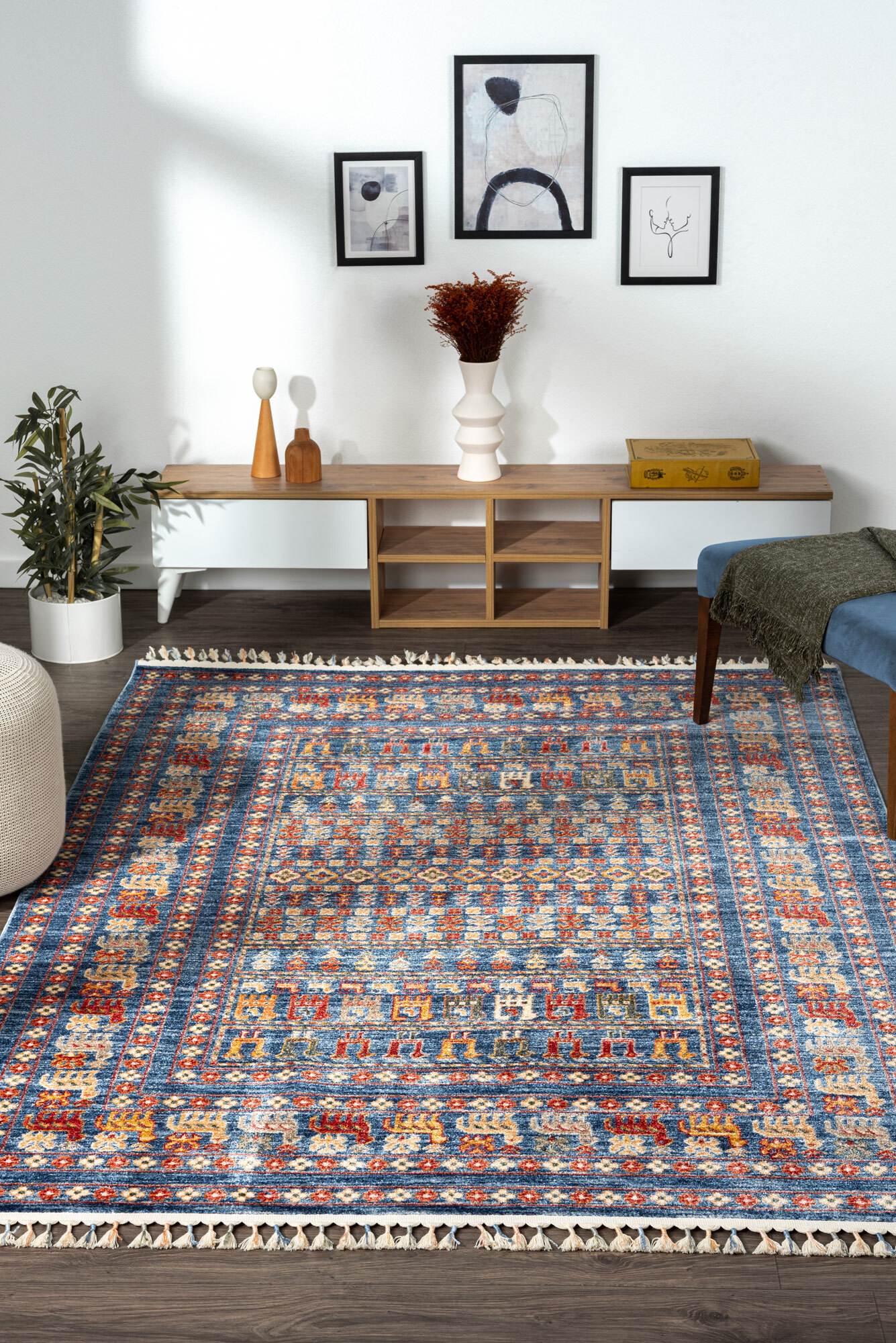 Ziegler Traditional Medallion Rug(Size 230 x 160cm)