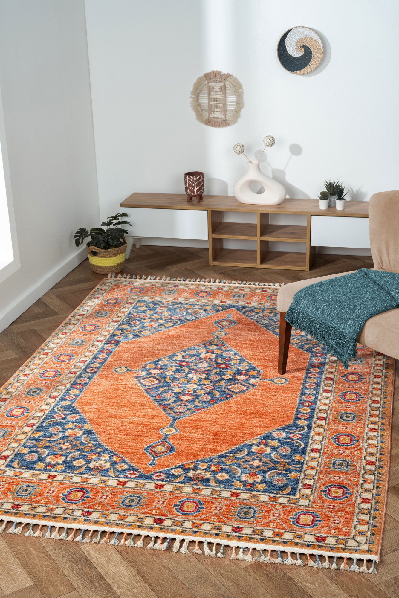 Ziegler Traditional Medallion Rug(Size 290 x 200cm)
