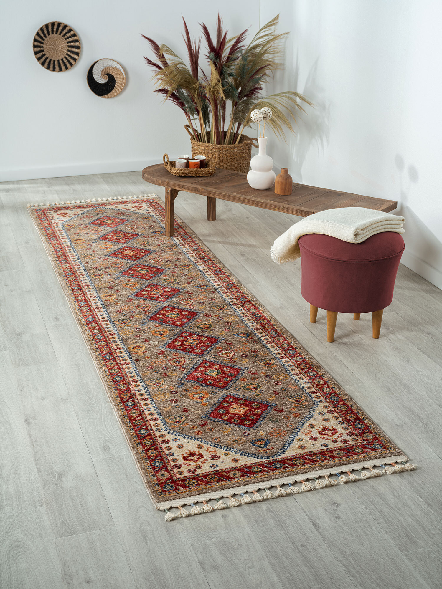 Large View Ziegler Traditional Medallion Rug
