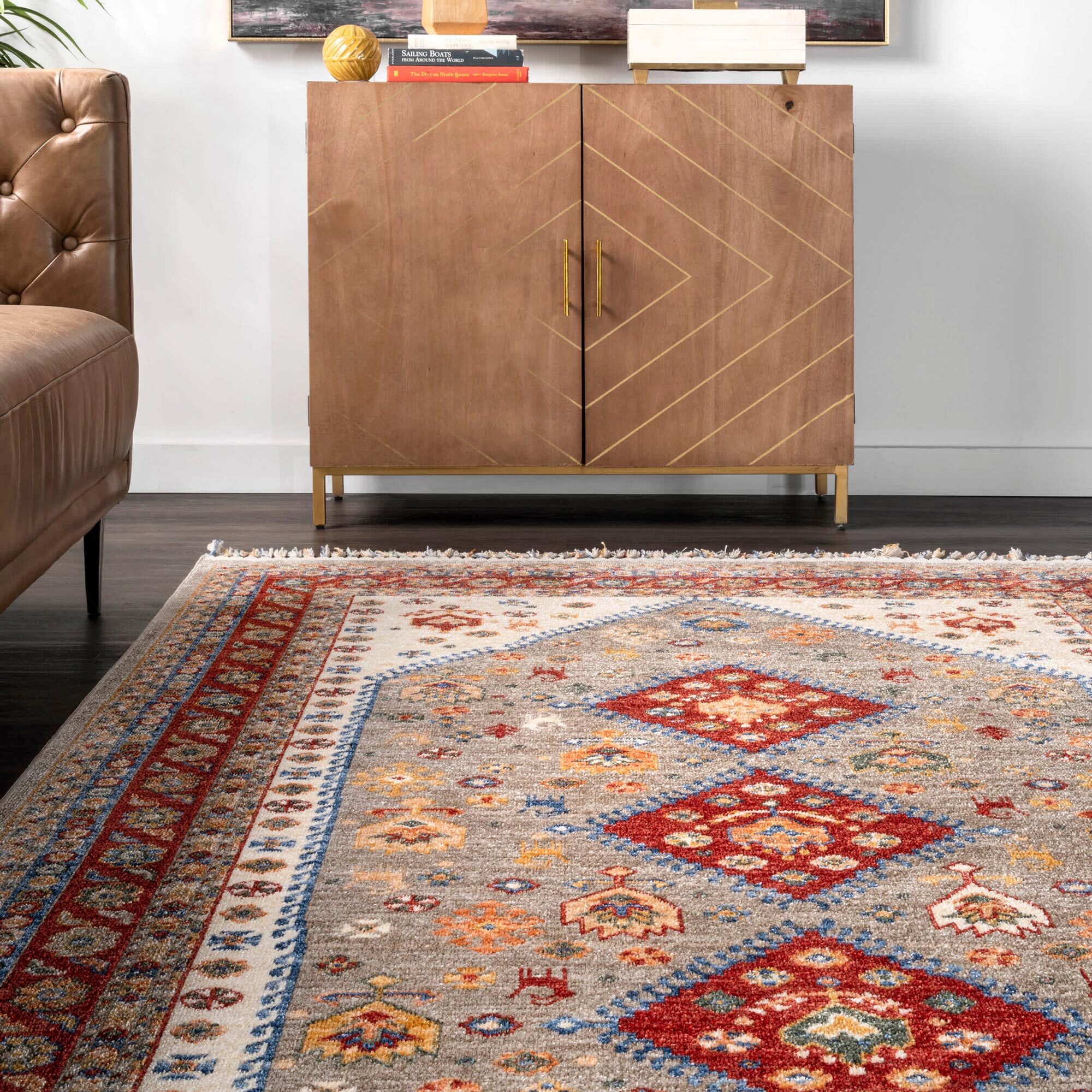 Large View Ziegler Traditional Medallion Rug