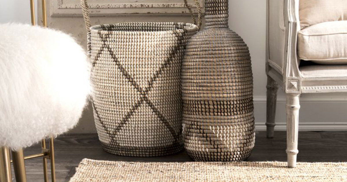 furniture made from natural jute