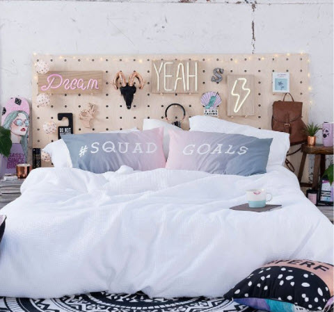 pillows for teen bedroom